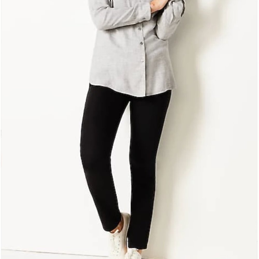 Women's J. Jill Black Authentic Fit Slim Ankle Jeans  |  Sz 6